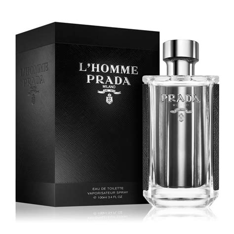 prada lhomme eau de perfume|Prada l'homme eau de toilette.